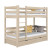 Produkt: Dębowe łóżko piętrowe z szufladą N01 80x190