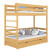 Produkt: Drewniane łóżko piętrowe z szufladą N03 80x180
