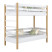 Produkt: Drewniane łóżko piętrowe N03 120x180