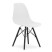 Inny kolor wybarwienia: Krzesło OSAKA białe / nogi czarne x 1