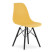 Inny kolor wybarwienia: Krzesło OSAKA musztarda / nogi czarne x 1