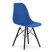 Inny kolor wybarwienia: Krzesło OSAKA niebieskie / nogi czarne x 1