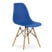 Inny kolor wybarwienia: Krzesło OSAKA niebieskie / nogi naturalne x 1