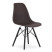Inny kolor wybarwienia: Krzesło OSAKA kawa / nogi czarne x 1