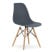 Inny kolor wybarwienia: Krzesło OSAKA dark slate / nogi naturalne x 1