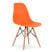 Inny kolor wybarwienia: Krzesło OSAKA pomarańcz / nogi naturalne x 1