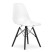 Inny kolor wybarwienia: Krzesło OSAKA przezroczyste / nogi czarne x 1