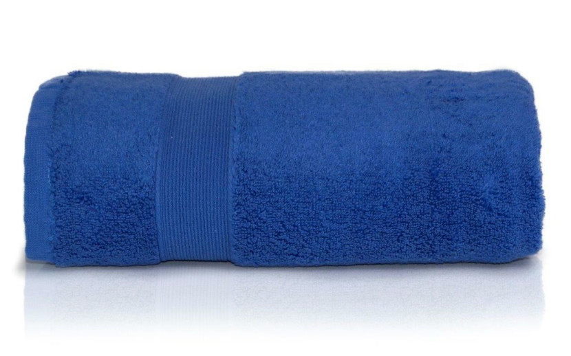 Ręcznik Rocco 70x140 niebieski frotte bawełniany 600g/m2, 7576276