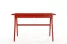 Inny kolor wybarwienia: Drewniane biurko z szufladami Visby EDDA / czerwony