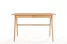 Inny kolor wybarwienia: Drewniane bukowe biurko z szufladami Visby EDDA / naturalne