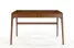 Inny kolor wybarwienia: Drewniane bukowe biurko z szufladami Visby LISA / orzech