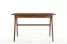 Inny kolor wybarwienia: Drewniane bukowe biurko z szufladami Visby EDDA / orzech