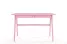Inny kolor wybarwienia: Drewniane biurko z szufladami Visby EDDA / pudrowy róż