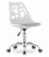 Inny kolor wybarwienia: Krzesło obrotowe PRINT - biało-szare