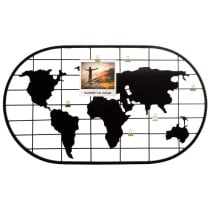 Ramka na zdjęcia z motywem mapy świata, 60 x 35 cm
