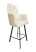 Inny kolor wybarwienia: Hoker krzesło barowe SARA pods