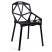 Produkt: Krzesła ażurowe VECTOR komplet 4 sztuki czarne