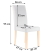 Krzesło do jadalni czarne Laro velvet oparcie wysokie do salonu stylowe, 7701052