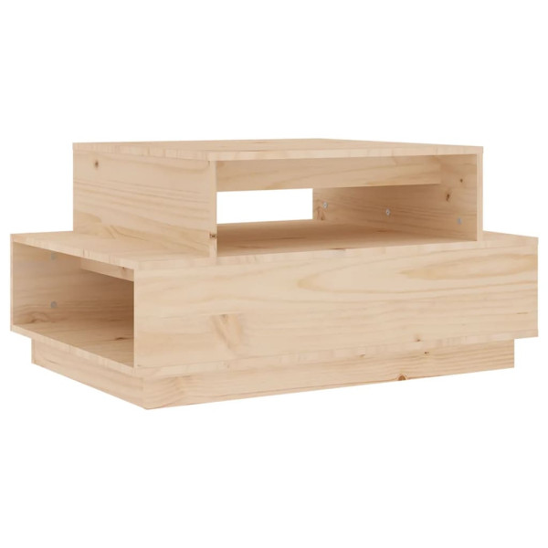 VidaXL Stolik kawowy lite drewno sosnowe, 7708139