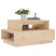 VidaXL Stolik kawowy lite drewno sosnowe, 7708142
