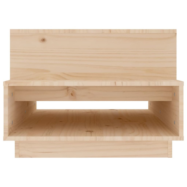 VidaXL Stolik kawowy lite drewno sosnowe, 7708144