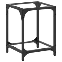 Stolik kawowy Przezroczysta 30 x 30 x 40 cm Materiał drewnopochodny