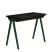 Inny kolor wybarwienia: biurko vogel S dąb czarny, nogi zielone