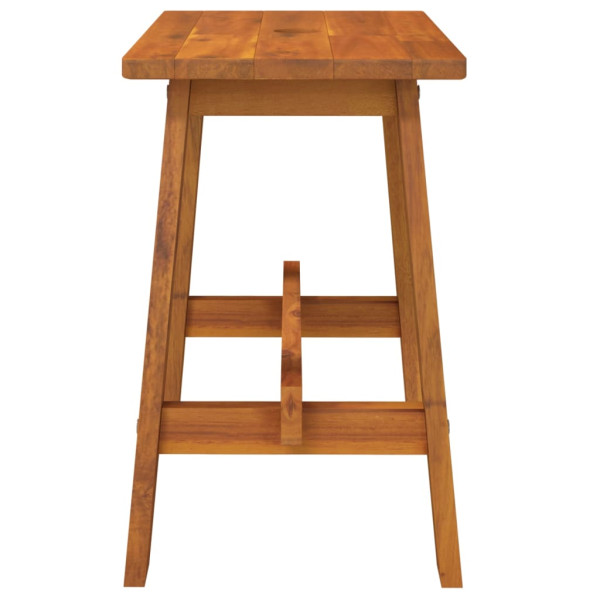 Stołek Brąz 45 x 29 x 45 cm Drewno akacjowe vidaXL, 7786559