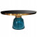 Inny kolor wybarwienia: Stolik Kawowy Bottle Table 75/37cm czarno-niebiesko-złoty