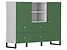 Inny kolor wybarwienia: komoda Modeo 150 cm z 2 drzwiami 4 szufladami i 2 półkami biały/labrador