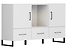 Inny kolor wybarwienia: komoda Modeo 150 cm z 2 drzwiami półką i 3 szufladami biała