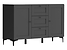 Inny kolor wybarwienia: komoda Modeo 150 cm z 2 drzwiami i 3 szufladami grafit