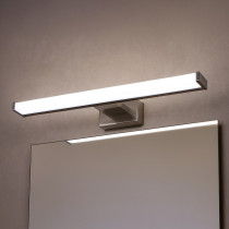Mirore kinkiet L40 LED 8W 4000K IP44 srebrny