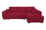 Inny kolor wybarwienia: Ropez Azzuro Bis narożnik rozkładany pikowany czerwony