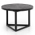 Produkt: Stolik kawowy rozkładany stolik 58x58x40 cm Czarny Okrągły