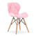 Inny kolor wybarwienia: Krzesło LAGO ekoskóra - róż x 1