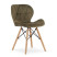 Inny kolor wybarwienia: Krzesło LAGO Aksamit - brąz x 1