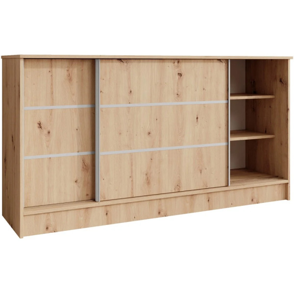 Komoda MIRELA 160 cm Artisan Do Salonu 2 Drzwi Przesuwne, 7918577