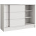 Komoda MIRELA 120 cm Biała Do Salonu 2 Drzwi Przesuwne, 7918651