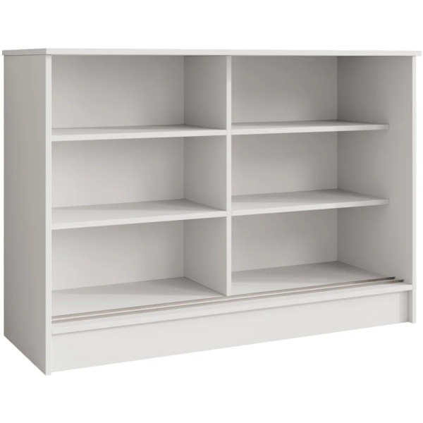 Komoda MIRELA 120 cm Biała Do Salonu 2 Drzwi Przesuwne, 7918653