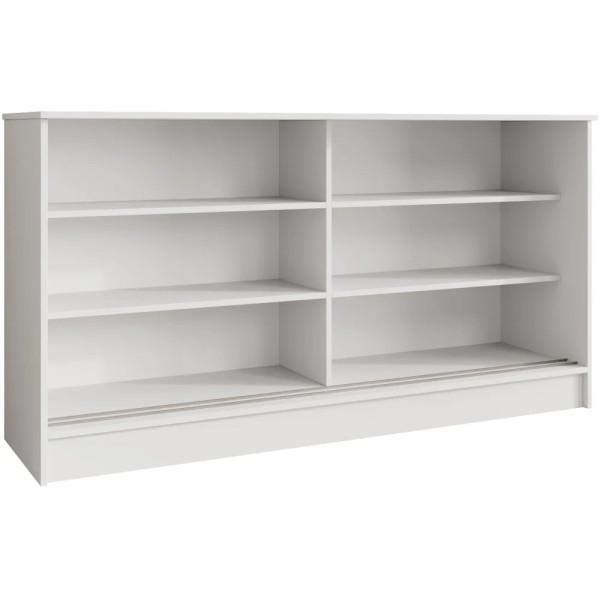 Komoda MIRELA 160 cm Biała Do Salonu 2 Drzwi Przesuwne, 7918664