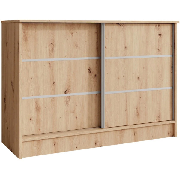 Komoda MIRELA 120 cm Artisan Do Salonu 2 Drzwi Przesuwne, 7918854