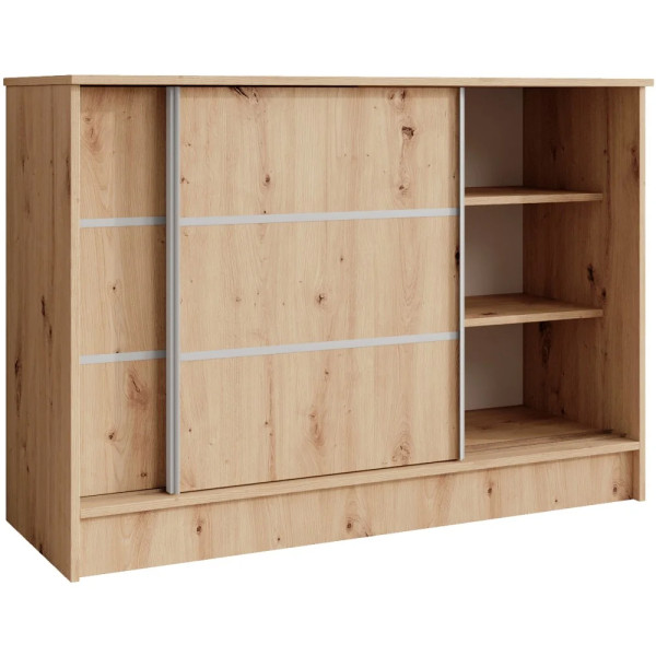 Komoda MIRELA 120 cm Artisan Do Salonu 2 Drzwi Przesuwne, 7918857