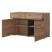 Komoda INCROCIO 119x78x40 cm Dąb wotan, 7937691