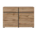 Komoda INCROCIO 119x78x40 cm Dąb wotan, 7937694