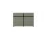 Komoda INCROCIO 119x78x40 cm Odcienie zieleni, 7937699