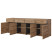 Komoda INCROCIO 225x78x40 cm Dąb wotan, 7937704