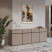 Komoda INCROCIO 225x78x40 cm Odcienie beżu, 7937744