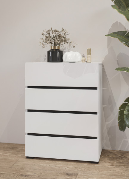 Komoda INCROCIO 59,7x78,3x40 cm Biała, 7937776