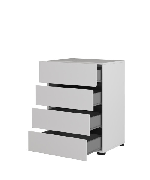 Komoda INCROCIO 59,7x78,3x40 cm Biała, 7937777